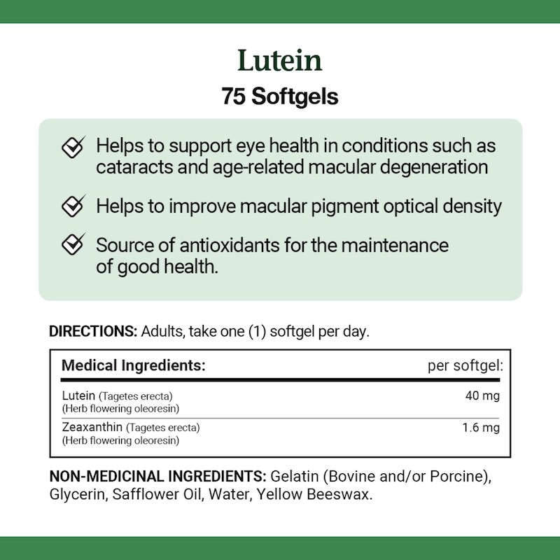 Lutein, Ultra Strength, Supports Eye Health