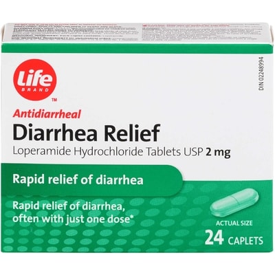 Life Brand Diarrhea Relief 24 Caplets 24 ea, $0.76/1ea