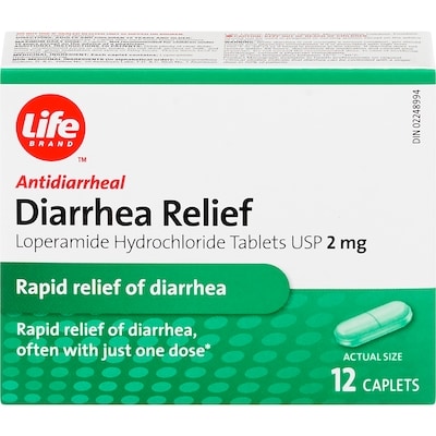 Life Brand Diarrhea Relief, 12 caplets 12 ea, $1.08/1ea