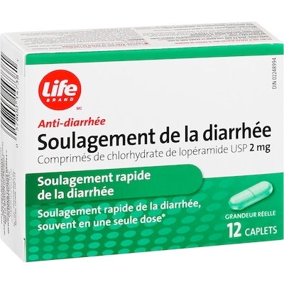 Antidiarrheal 12 caplets