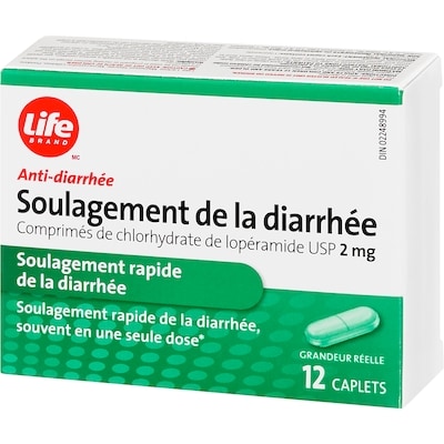 Antidiarrheal 12 caplets