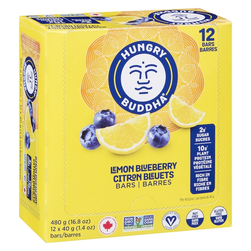 Lemon Blueberry Snack Bar