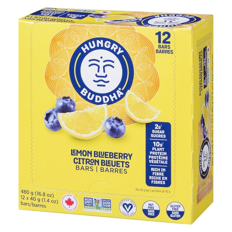 Lemon Blueberry Snack Bar