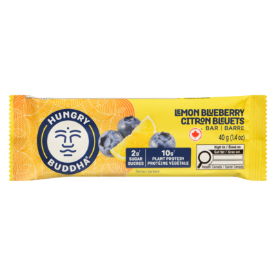 Hungry Buddha Lemon Blueberry Keto Bar 40 g, $6.88/100g