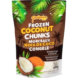 Philippine Brand Morceaux de coco IQF 600 g, 0,80 $/100g