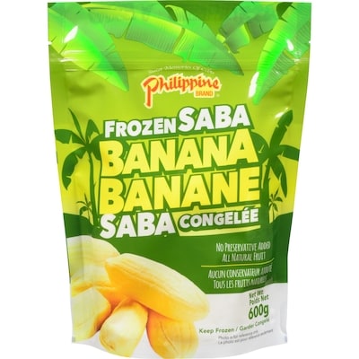 Philippine Brand Iqf Saba 600 g, $0.97/100g