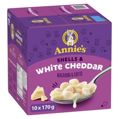 Annie's Shells & White Cheddar Macaroni & Cheese 1.7 kg, $1.35/100g