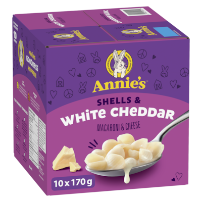 Annie's Shells & White Cheddar Macaroni & Cheese 1.7 kg, $1.65/100g