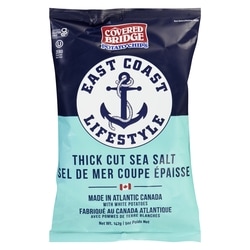 Covered Bridge Potato Chips Thick Cut Sea Salt 142 g, $2.81/100g