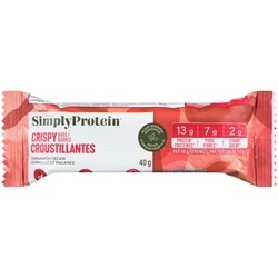 Simply Protein Snack Bar Cinnamon Pecan (Case) 12x40.0 g, $6.25/100g