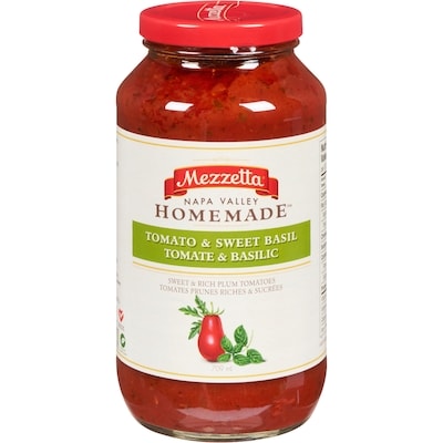 Mezzetta Family Recipes Tomato Basil Sauce 709 ml, $1.33/100ml