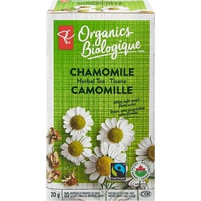 PC Organics Chamomile Herbal Tea 20 ea, $0.24/1ea