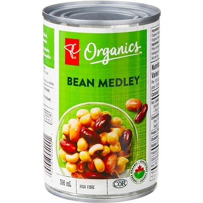 PC Organics Bean Medley 398 ml, $0.63/100ml