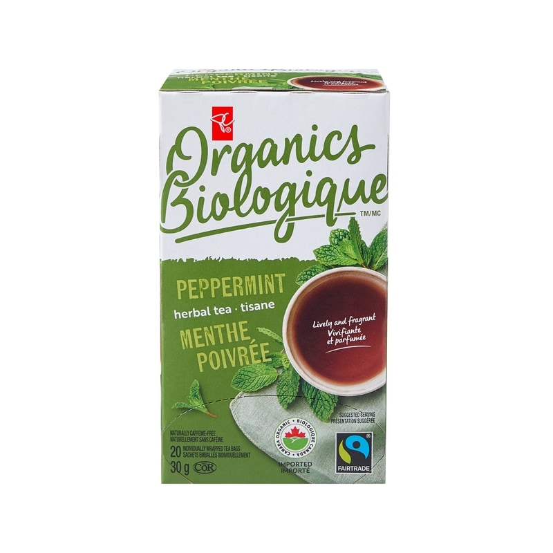 Peppermint Herbal Tea, Organic