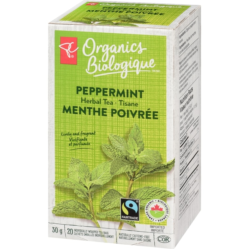 Peppermint Herbal Tea, Organic
