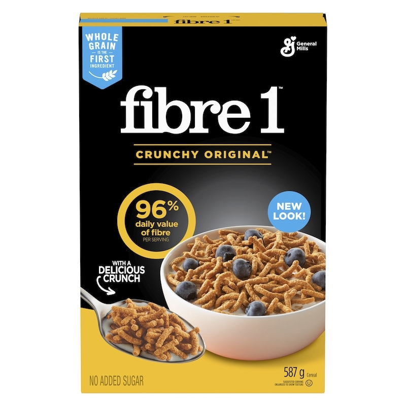 Fibre One Breakfast Cereal, Crunchy Original, High Fibre and Whole Grains