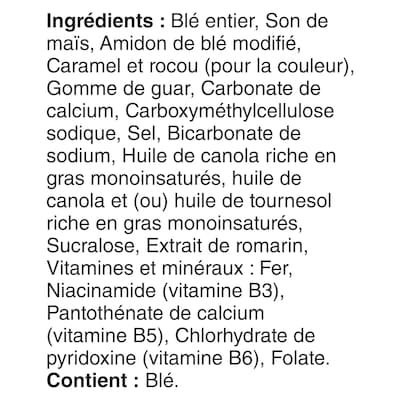 Fibre Un, Croquante Originale, Céréales pour le Petit-Déjeuner Riches en Fibres et en Grains Entiers