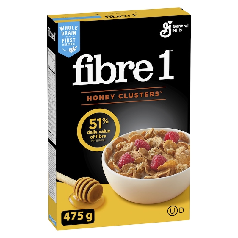 Fibre One Breakfast Cereal, Honey Clusters, High Fibre and Whole Grains