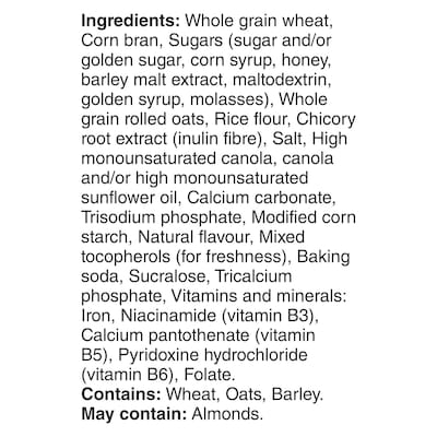 Fibre One Breakfast Cereal, Honey Clusters, High Fibre and Whole Grains