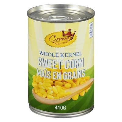 Crown Kosher Whole Kernel Sweet Corn 410 g, $0.61/100g