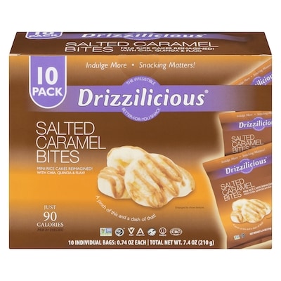 Drizzilicious Salted Caramel Bites  210 g, $6.90/100g