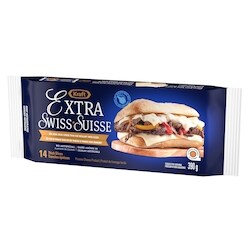 Kraft Extra Swiss Slices - 390 g | Your Independent Grocer