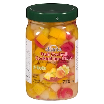 Diana In Light Syrup Fruit Cocktail 796 ml, $0.63/100ml