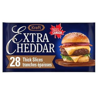 Kraft Tranches de fromage Extra Cheddar 785 g, 1,72 $/100g