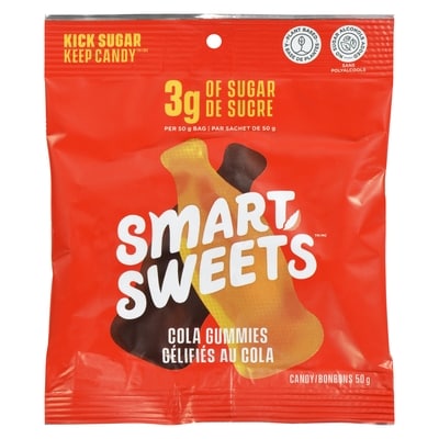 Smart Sweets Candy Cola Gummies 50 g, $8.00/100g