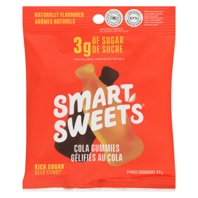 Smart Sweets Bonbons Gélifiés Au Cola 50 g, 8,98 $/100g