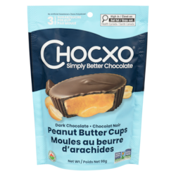ChocXO Dark Chocolate Peanut Butter Cups - 14 g | Dominion Stores
