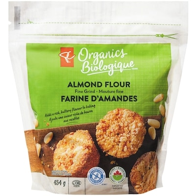 PC Organics Fine Grind Almond Flour 454 g, $3.30/100g