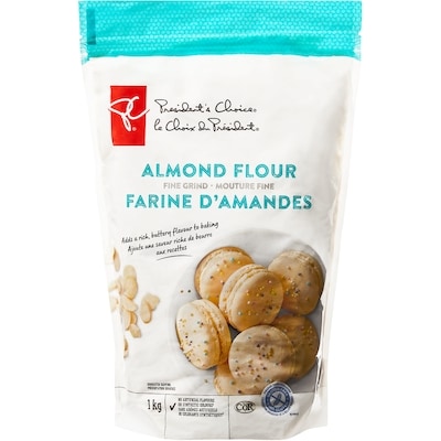 President's Choice Fine Grind Almond Flour  1 kg, $2.00/100g
