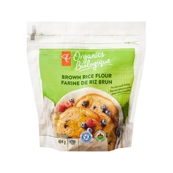 PC Biologique Farine de riz brun 454 g, 0,99 $/100g