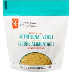 President's Choice Nutritional Yeast, Large Flake 142 g, $5.27/100g