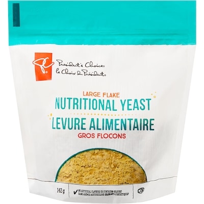 President's Choice Nutritional Yeast, Large Flake 142 g, $4.93/100g