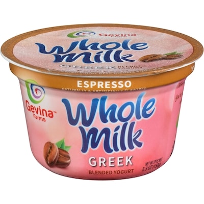 Gevina Espresso Greek Blended Yogurt 150 g, $1.86/100g
