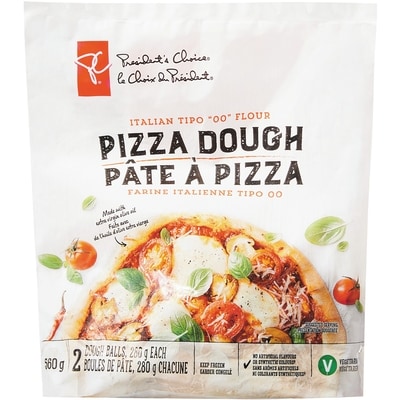 President's Choice Italian Tipo "OO" Flour Pizza Dough 560 g, $0.53/100g