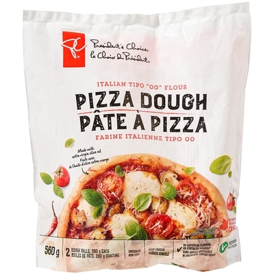 President's Choice Italian Tipo "OO" Flour Pizza Dough 560 g, $0.80/100g