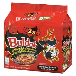 ♪SPICY♪ 2X Spicy Hot Chicken Flavor Ramen - 700 g | Zehrs