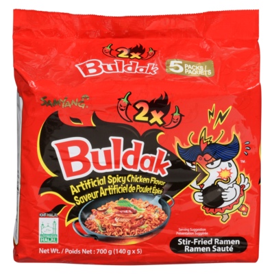 Samyang Hot Chicken Flavor Ramen 700 g, 1,07 $/100g