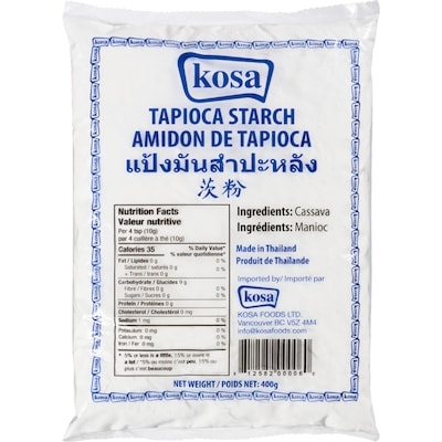 Kosa Amidon De Tapioca 400 g, 0,45 $/100g