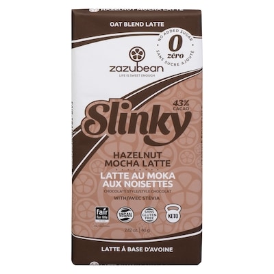 Zazubean Chocolate Style 80 g, $8.11/100g