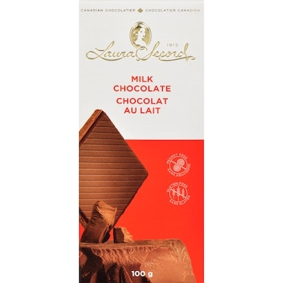 LAURA SECORD Milk Chocolate 100 g, $3.50/100g