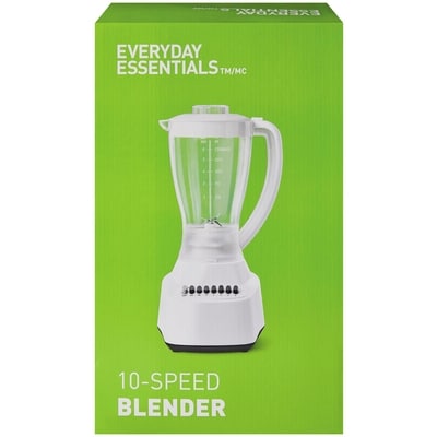 Everyday Essentials 10-Speed Blender 1 ea, $35.00/1ea