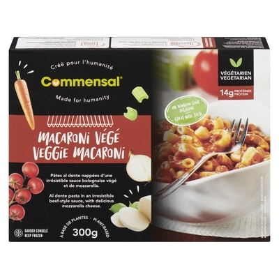 Commensal Végétarien Macaroni Vēgē 300 g, 1,83 $/100g