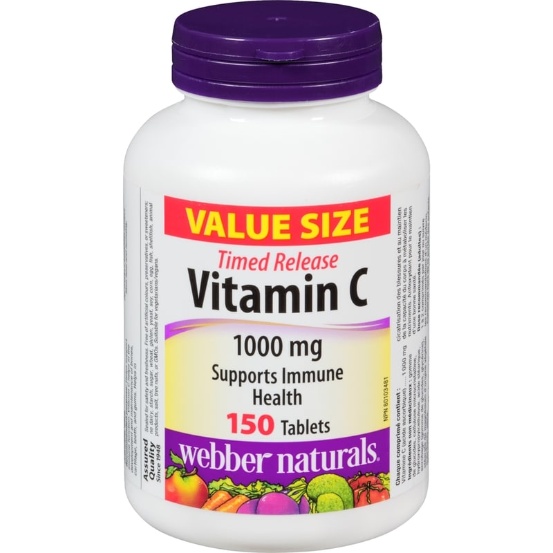 Vitamin C 1000 Mg Value Size