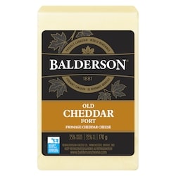 Balderson Fromage Cheddar Blanc Fort 170x170.0 g, 5,29 $/100g
