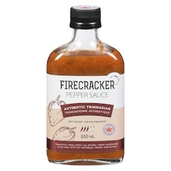 Firecracker Hot Sauce Authentic Trinidadian - 200 ml | Loblaws