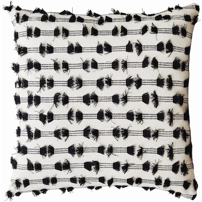 Life at Home Clipped Cushion Cover, Black, 18 in x 18 in 1 ea, $17.00/1ea